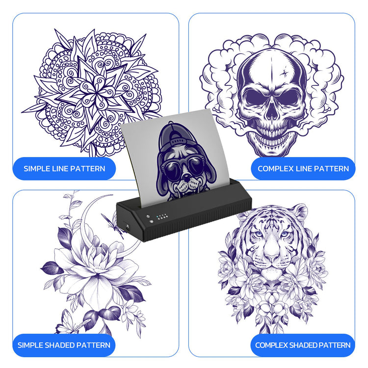 h*i様 STIGMA タトゥーマシン Stigma Bluetooth Tattoo Stencil Printer Transfer Thermal