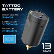 Stigma Wireless Tattoo Battery 1400mAh for RCA Tattoo Machine Pen