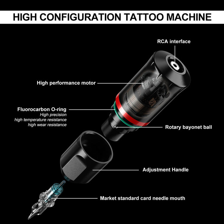 Stigma Beginner Wireless Tattoo Machine Kit Lynx – Stigma Tattoo