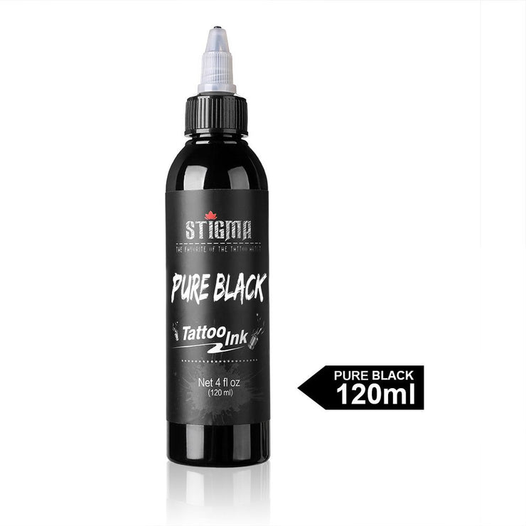 STIGMA Pure Black Tattoo Ink 4oz