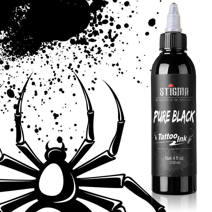 STIGMA Pure Black Tattoo Ink 4oz