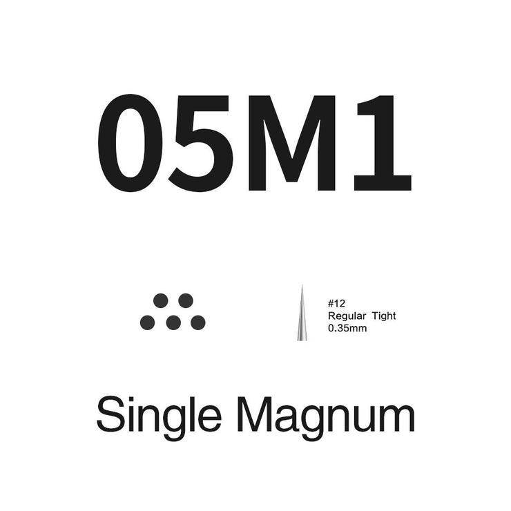 Stigma Tattoo Needle Cartridges Weaved Magnum Shader/M1 0.30/0.35mm