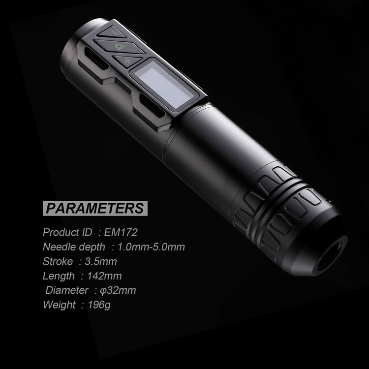 Stigma Pro Tattoo Pen | Wireless Tattoo Machine EM172 – Stigma