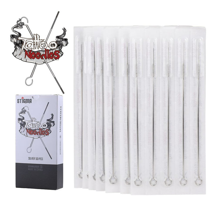 50pc Disposable Tattoo Needles for Coil machine Rotary Tattoo Gun Round  Liner